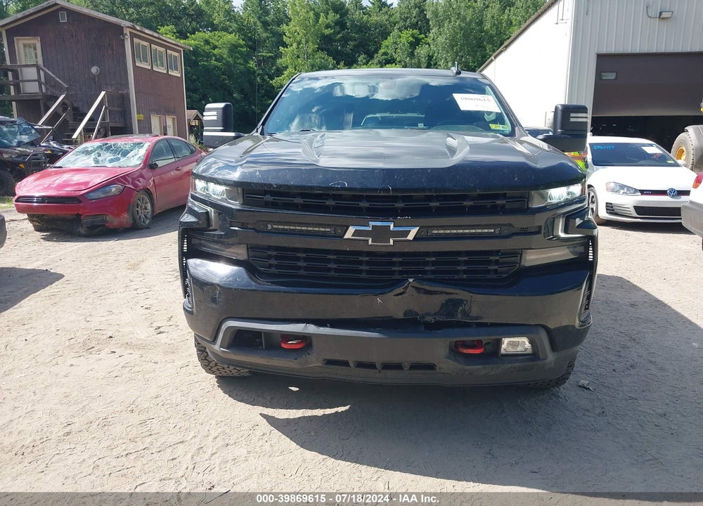 2021 CHEVROLET SILVERADO 1500 4WD SHORT BED RST VIN: 3GCUYEET3MG416670