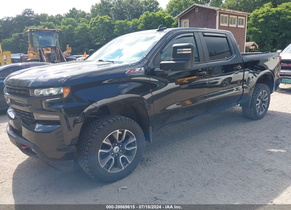 2021 CHEVROLET SILVERADO 1500 4WD SHORT BED RST VIN: 3GCUYEET3MG416670
