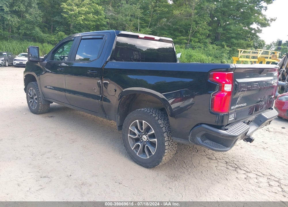 2021 CHEVROLET SILVERADO 1500 4WD SHORT BED RST VIN: 3GCUYEET3MG416670