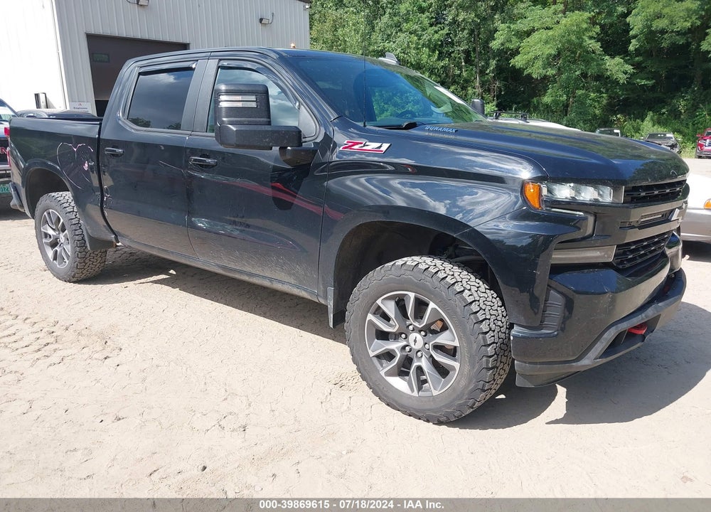 2021 CHEVROLET SILVERADO 1500 4WD SHORT BED RST VIN: 3GCUYEET3MG416670