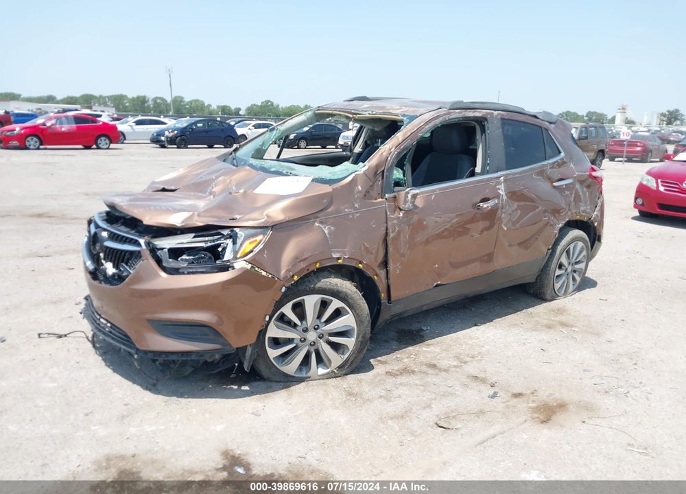 2017 BUICK ENCORE PREFERRED VIN: KL4CJASBXHB099404