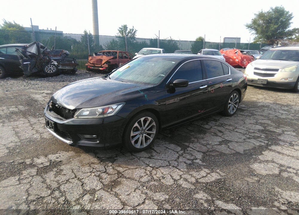 2015 HONDA ACCORD SPORT VIN: 1HGCR2F58FA175862