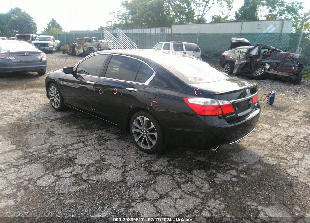 2015 HONDA ACCORD SPORT VIN: 1HGCR2F58FA175862
