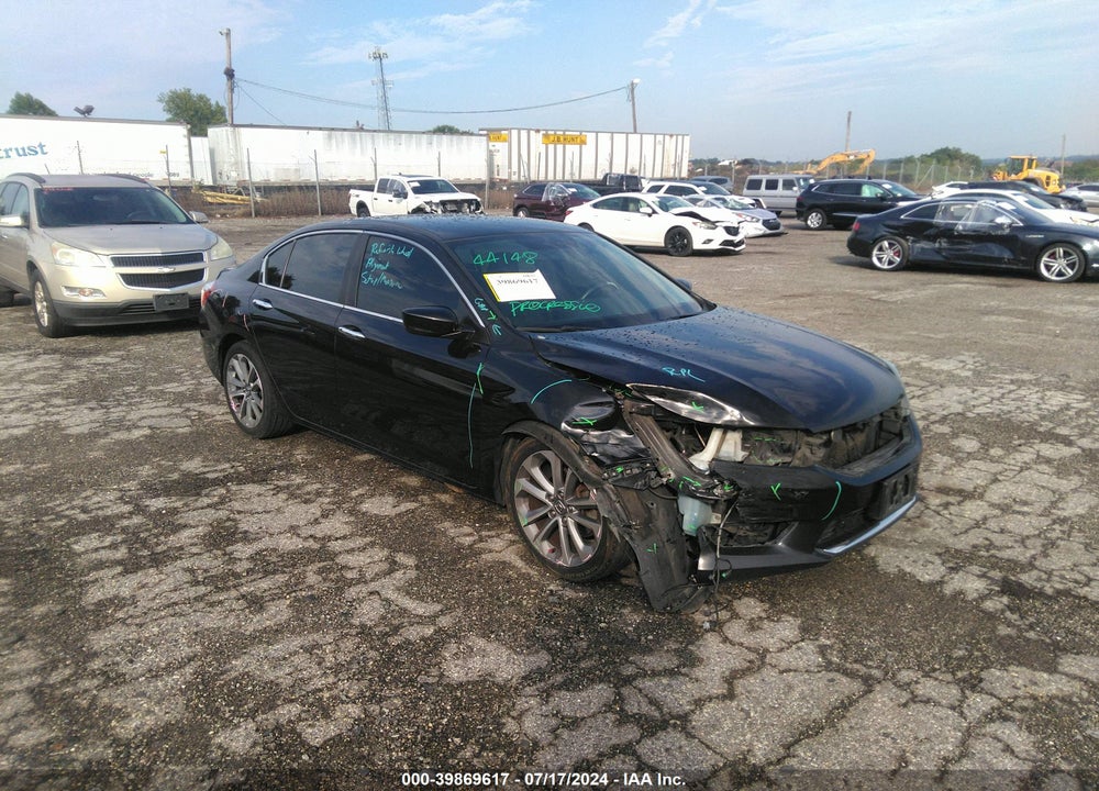 2015 HONDA ACCORD SPORT VIN: 1HGCR2F58FA175862