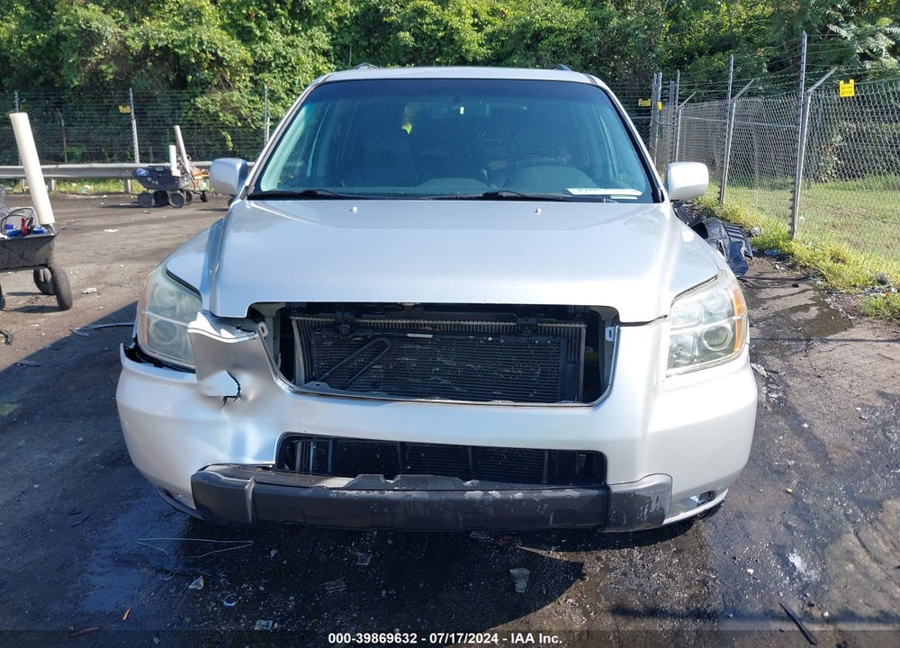 2006 HONDA PILOT EX-L VIN: 2HKYF18576H563601