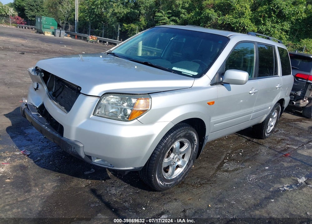 2006 HONDA PILOT EX-L VIN: 2HKYF18576H563601