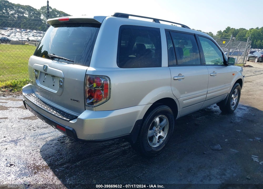 2006 HONDA PILOT EX-L VIN: 2HKYF18576H563601