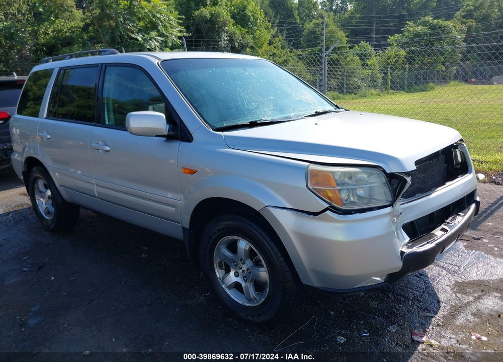 2006 HONDA PILOT EX-L VIN: 2HKYF18576H563601