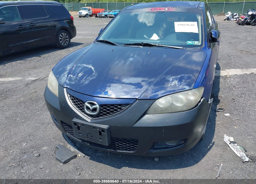 2008 MAZDA 3 I TOURING VALUE VIN: JM1BK32G081123057