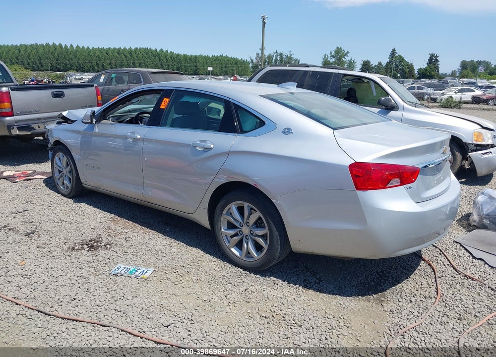 2018 CHEVROLET IMPALA 1LT VIN: 2G1105S30J9129655