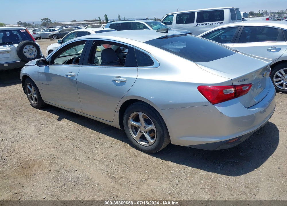 2017 CHEVROLET MALIBU LS VIN: 1G1ZB5ST1HF197185