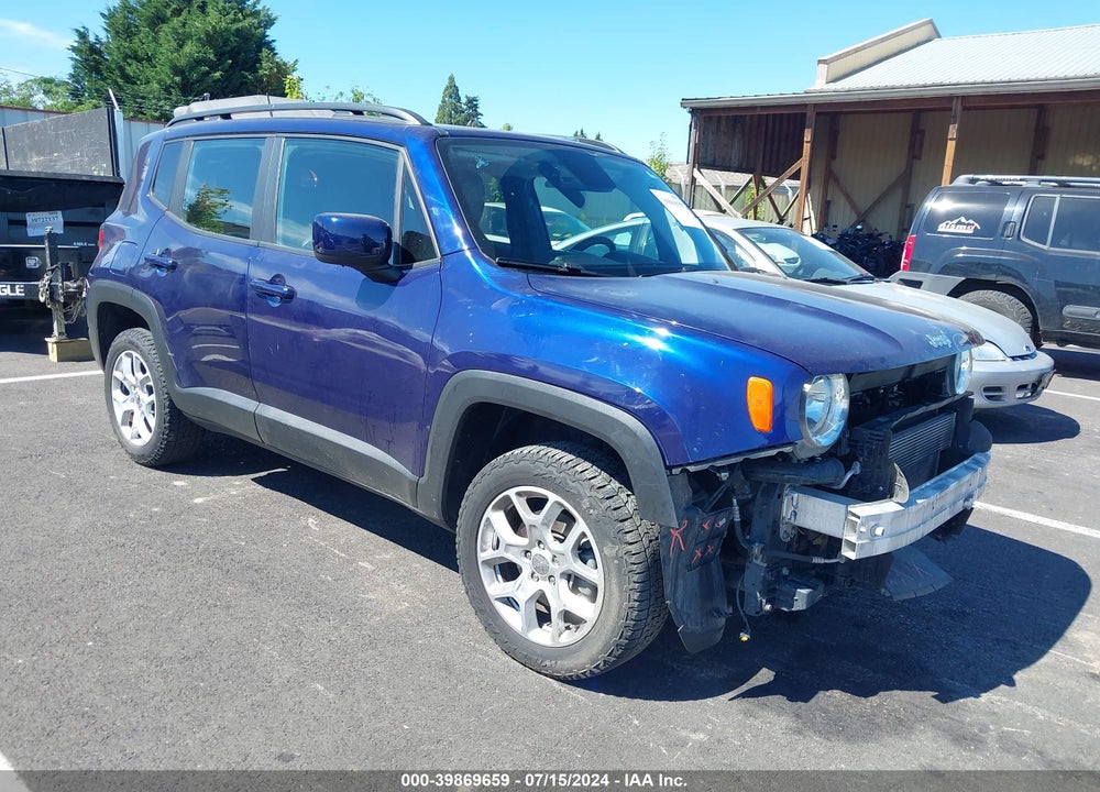 2018 JEEP RENEGADE LATITUDE 4X4 VIN: ZACCJBBB3JPJ53615