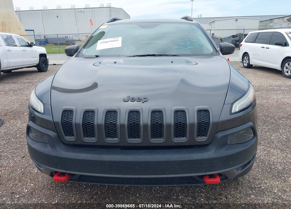 2015 CHEROKEE JEEP  TRAILHAWK VIN: 1C4PJMBS4FW756440