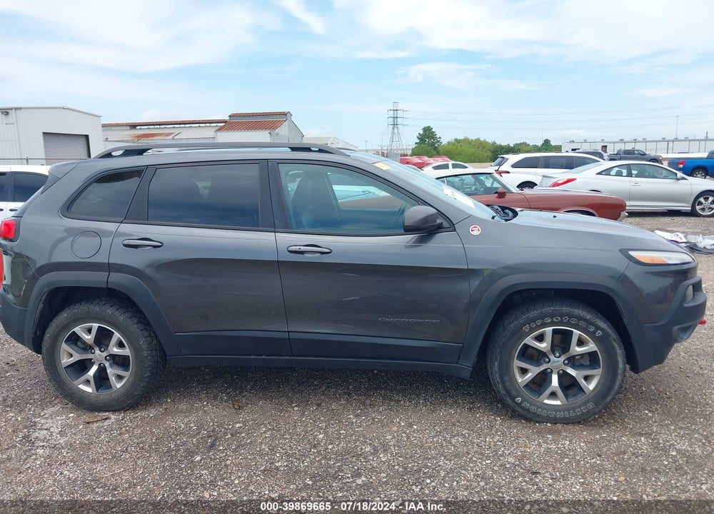 2015 CHEROKEE JEEP  TRAILHAWK VIN: 1C4PJMBS4FW756440