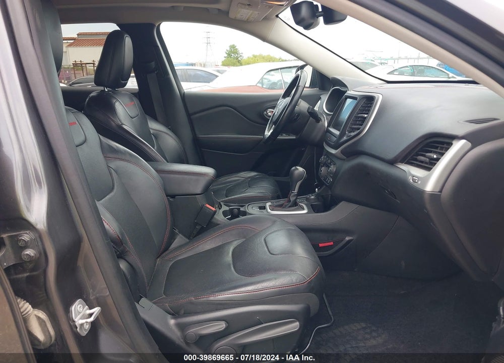 2015 CHEROKEE JEEP  TRAILHAWK VIN: 1C4PJMBS4FW756440
