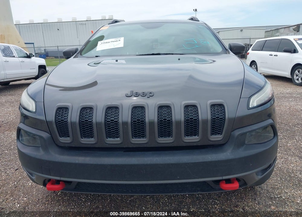 2015 CHEROKEE JEEP  TRAILHAWK VIN: 1C4PJMBS4FW756440