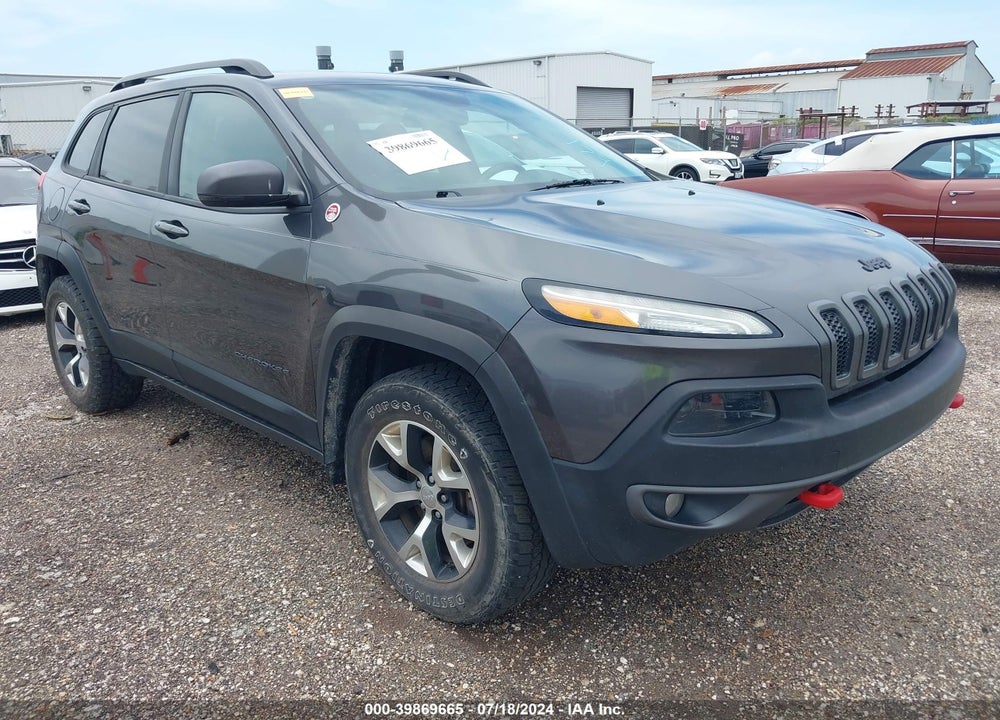 2015 CHEROKEE JEEP  TRAILHAWK VIN: 1C4PJMBS4FW756440