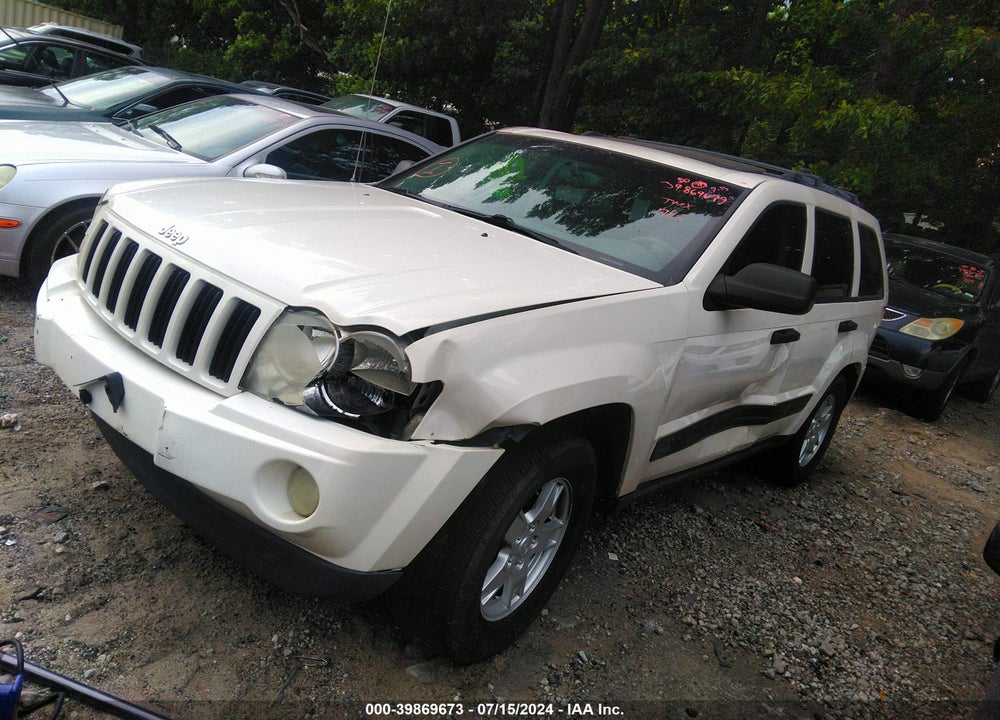 2005 JEEP GRAND CHEROKEE LAREDO VIN: 1J4GS48K35C656098