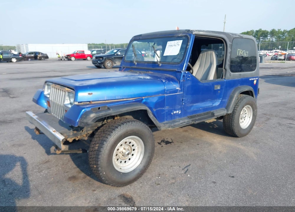 1995 JEEP WRANGLER / YJ SE VIN: 1J4FY29S3SP212205