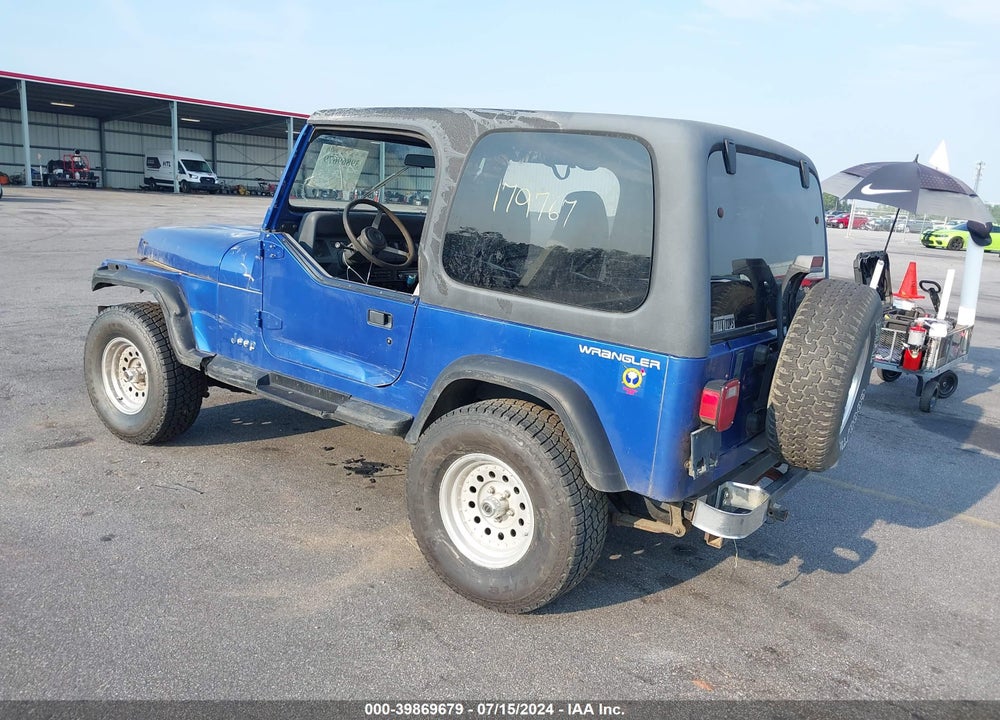 1995 JEEP WRANGLER / YJ SE VIN: 1J4FY29S3SP212205