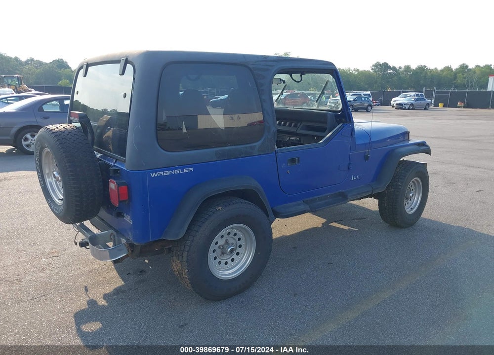 1995 JEEP WRANGLER / YJ SE VIN: 1J4FY29S3SP212205