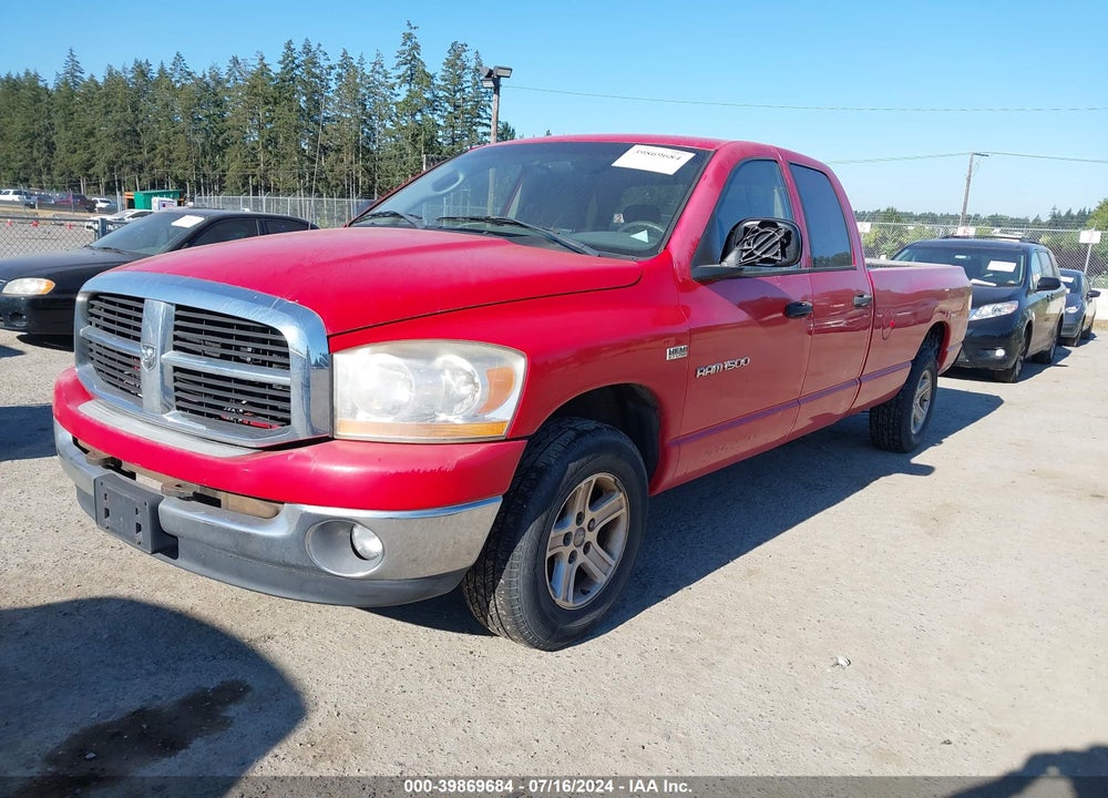 2006 DODGE RAM 1500 SLT VIN: 1D7HA18266J246832