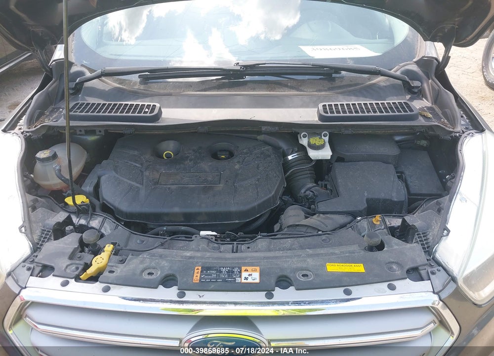 2017 FORD ESCAPE SE VIN: 1FMCU9G90HUC98334
