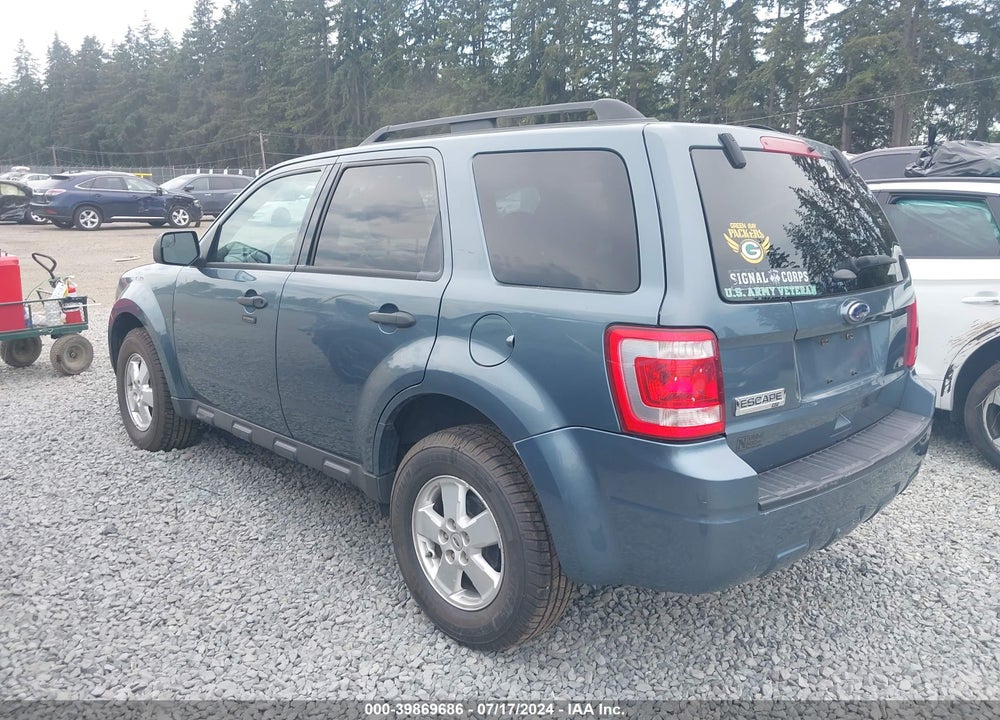 2012 FORD ESCAPE XLT VIN: 1FMCU9D75CKC44082