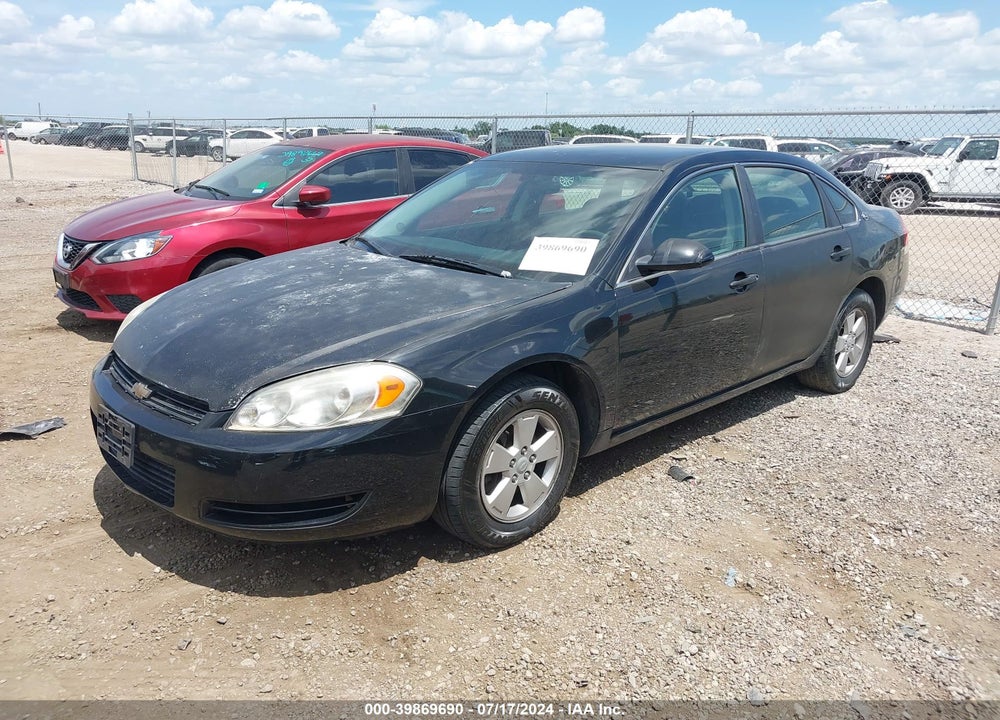 2008 CHEVROLET IMPALA LT VIN: 2G1WT55K281272390
