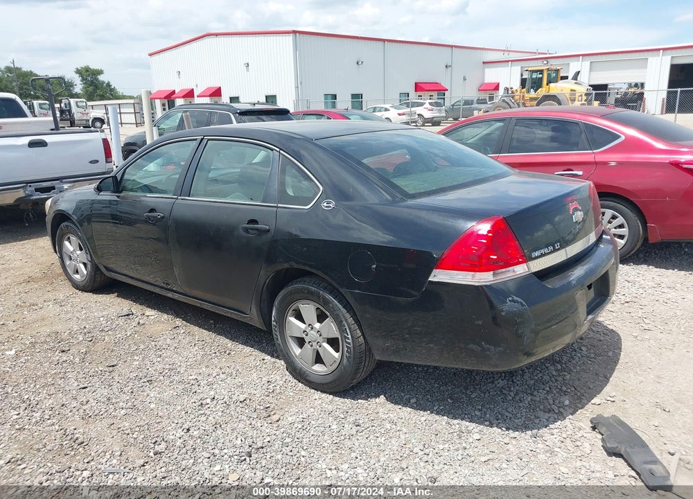 2008 CHEVROLET IMPALA LT VIN: 2G1WT55K281272390