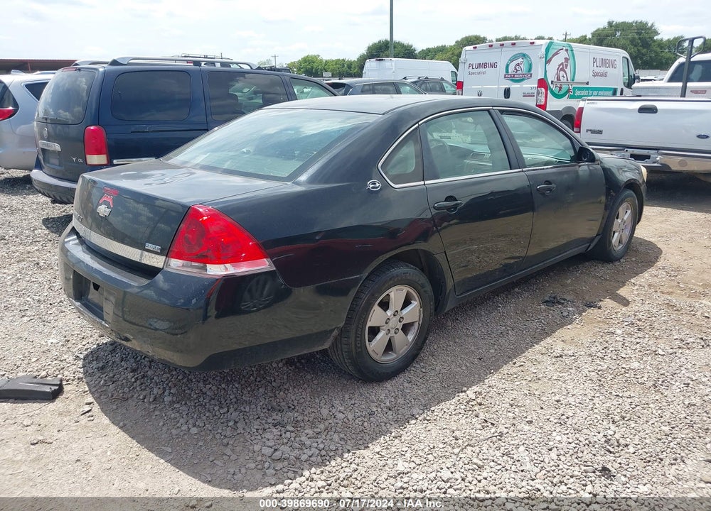 2008 CHEVROLET IMPALA LT VIN: 2G1WT55K281272390