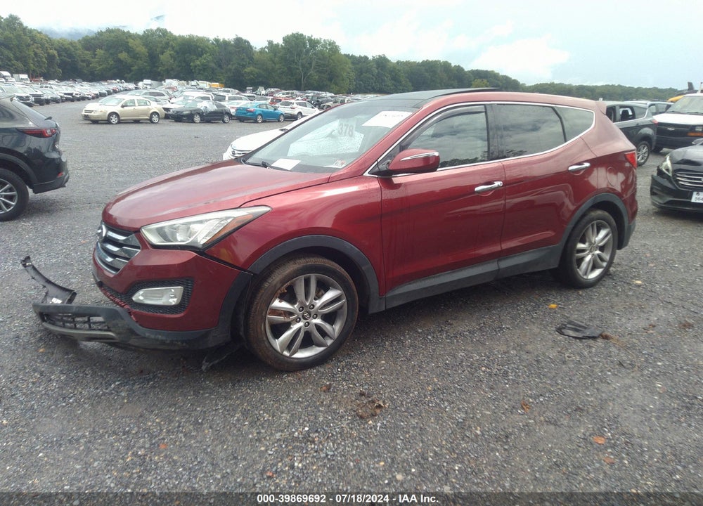 2013 HYUNDAI SANTA FE SPORT 2.0T VIN: 5XYZWDLA4DG070537