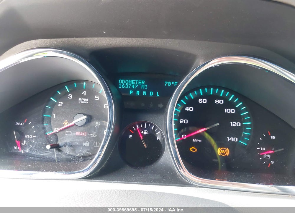 2009 CHEVROLET TRAVERSE VIN: 1GNER13D49S175103