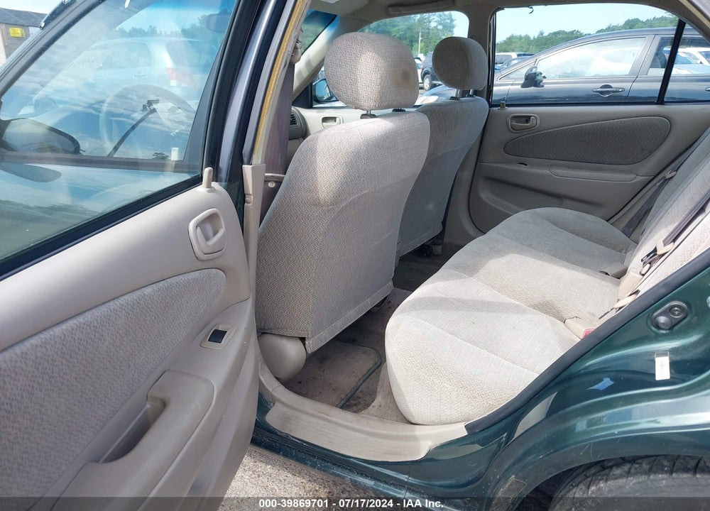 2001 TOYOTA COROLLA LE VIN: 2T1BR12E51C493257
