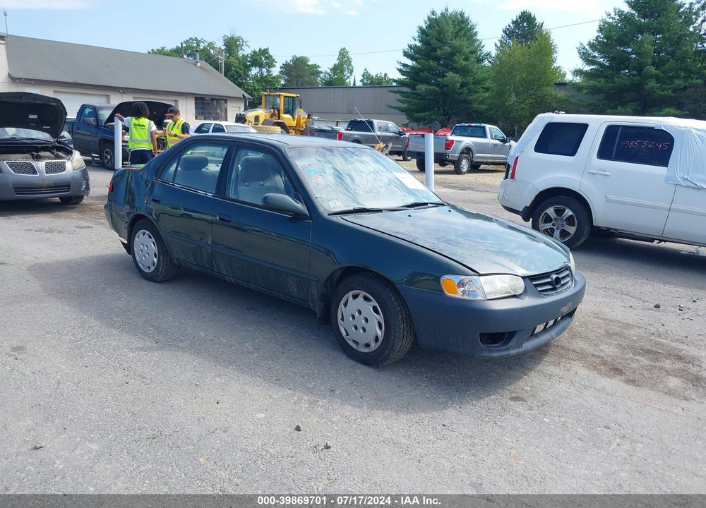 2001 TOYOTA COROLLA LE VIN: 2T1BR12E51C493257