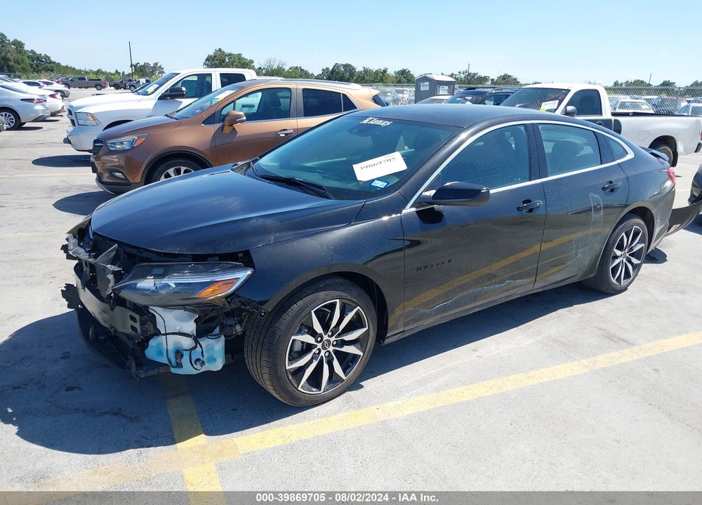 2024 CHEVROLET MALIBU RS VIN: 1G1ZG5ST9RF178306
