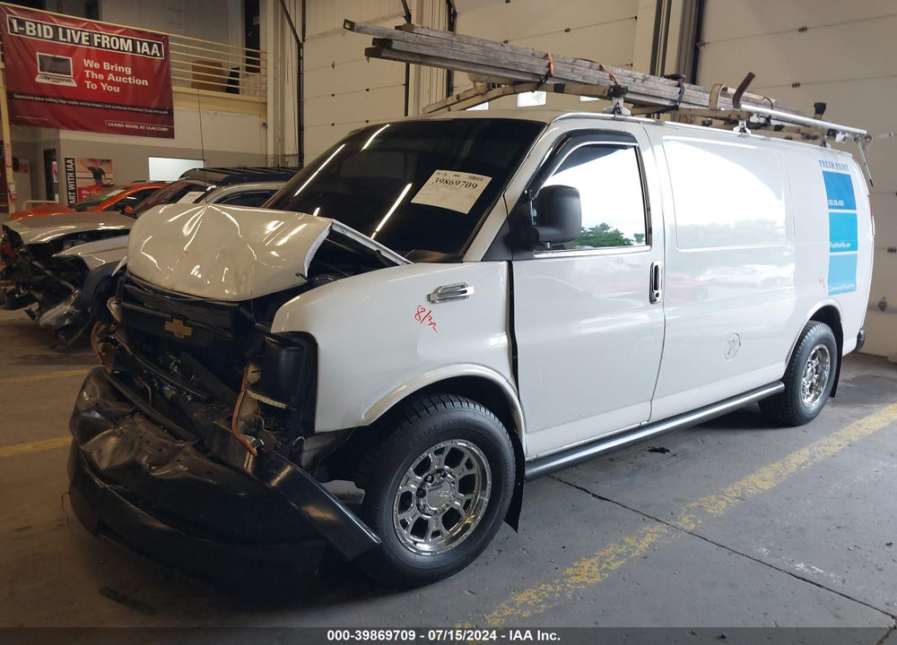 2007 CHEVROLET EXPRESS WORK VAN VIN: 1GCGG25V471196684