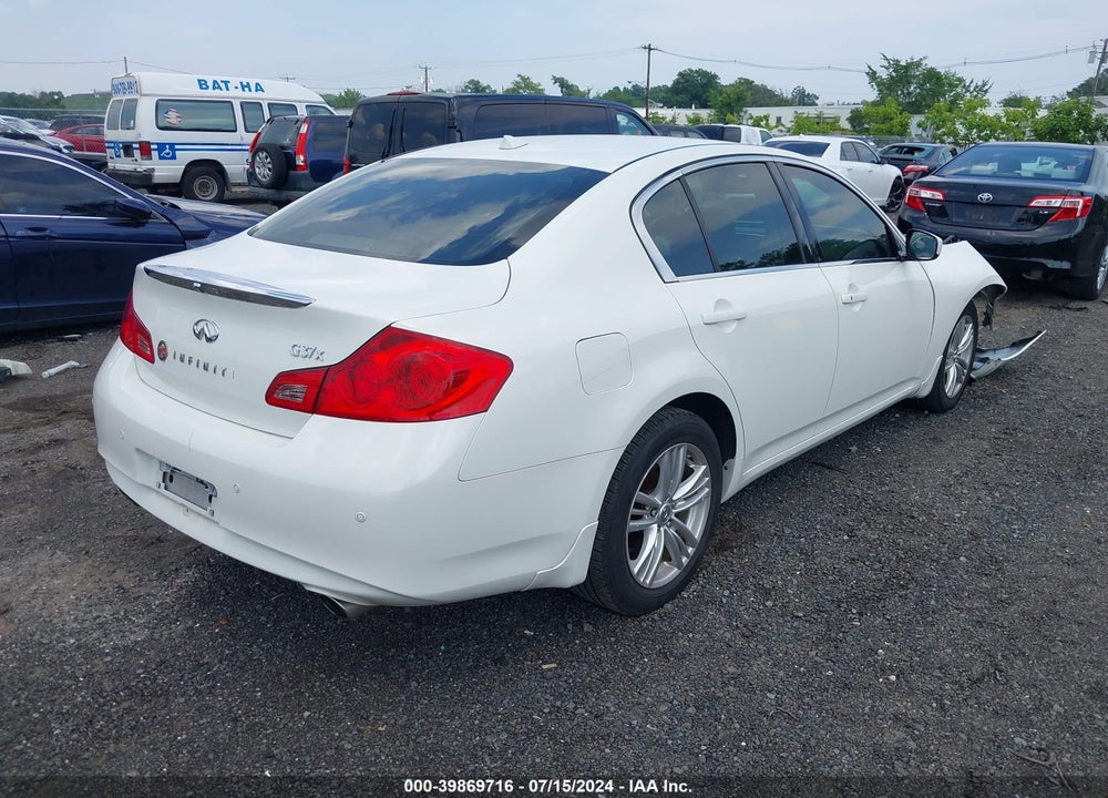 2011 INFINITI G37X VIN: JN1CV6AR5BM409673