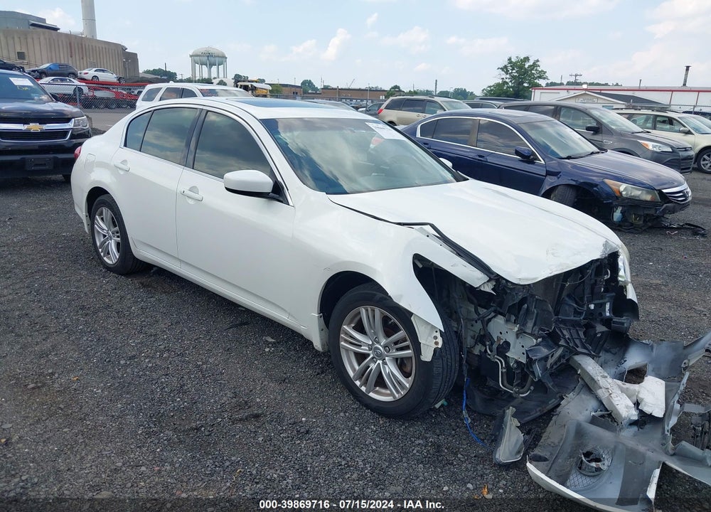 2011 INFINITI G37X VIN: JN1CV6AR5BM409673