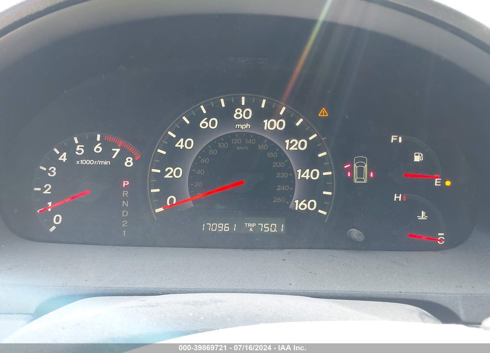 2006 HONDA ODYSSEY EX-L VIN: 5FNRL38726B054833