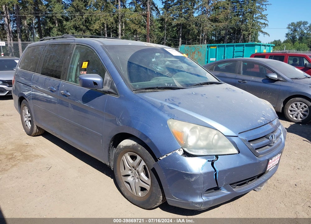 2006 HONDA ODYSSEY EX-L VIN: 5FNRL38726B054833