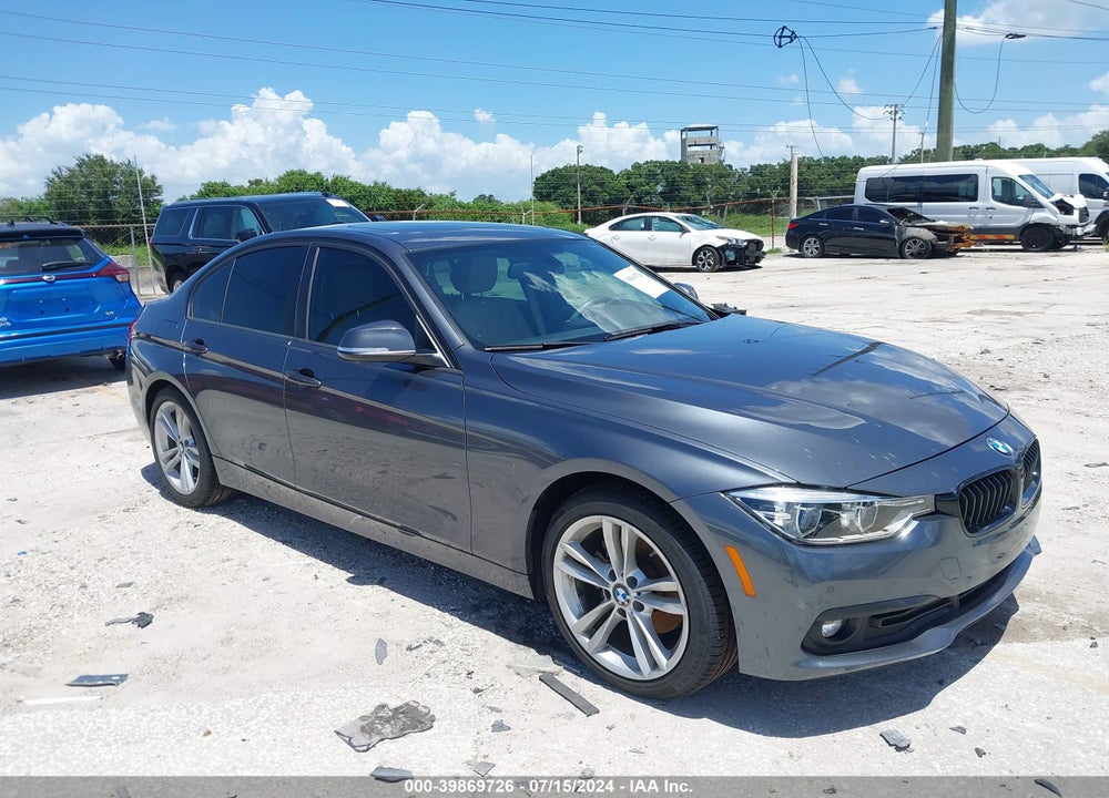2018 BMW 320I VIN: WBA8E1G54JNU91749