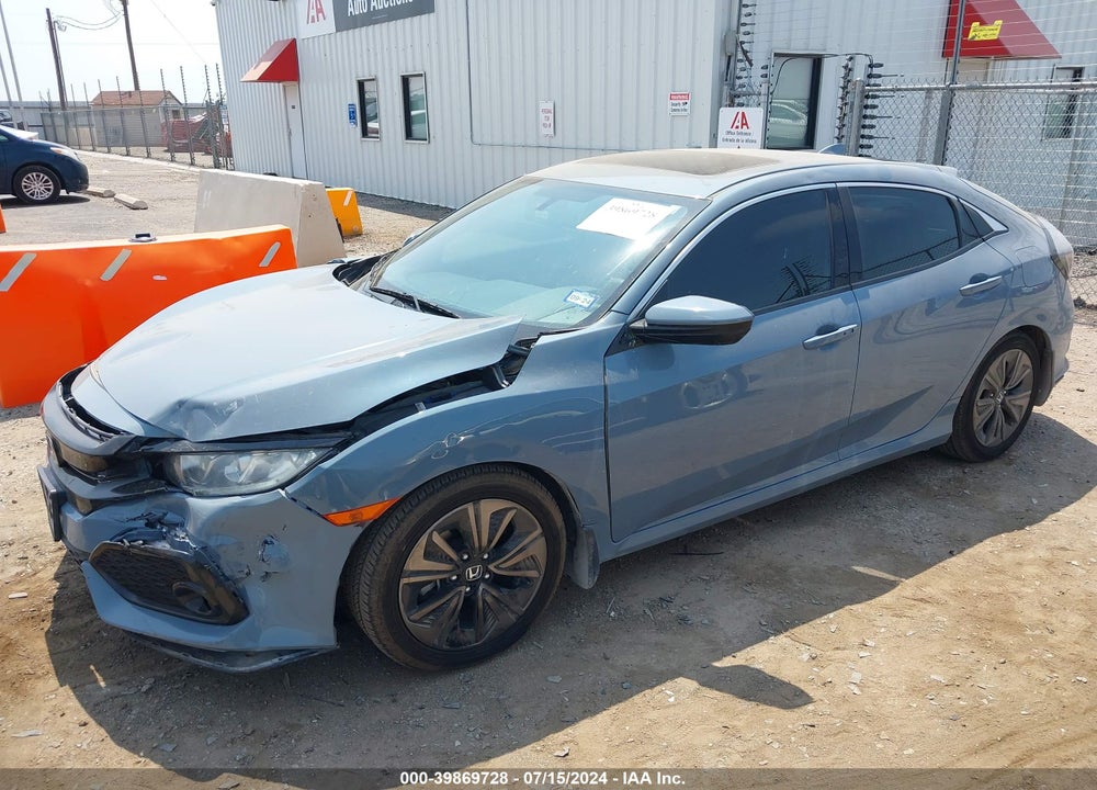 2017 HONDA CIVIC EX VIN: SHHFK7H59HU231942