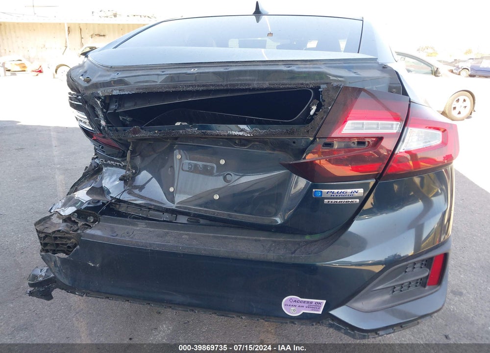 2018 HONDA CLARITY PLUG-IN HYBRID TOURING VIN: JHMZC5F35JC011684