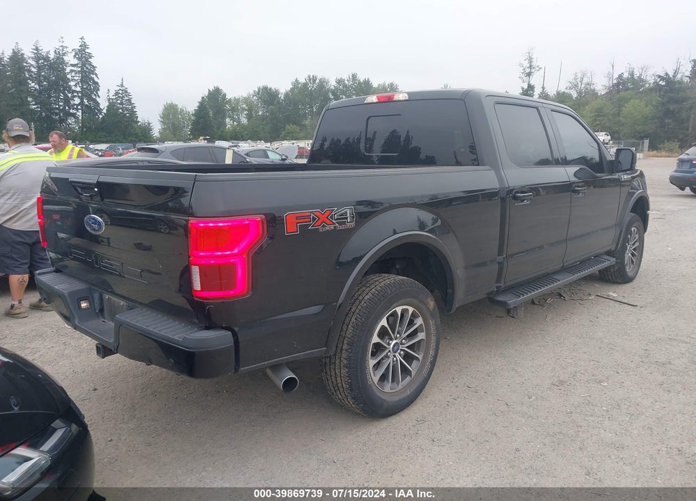 2018 FORD F-150 LARIAT VIN: 1FTFW1E50JKC85212