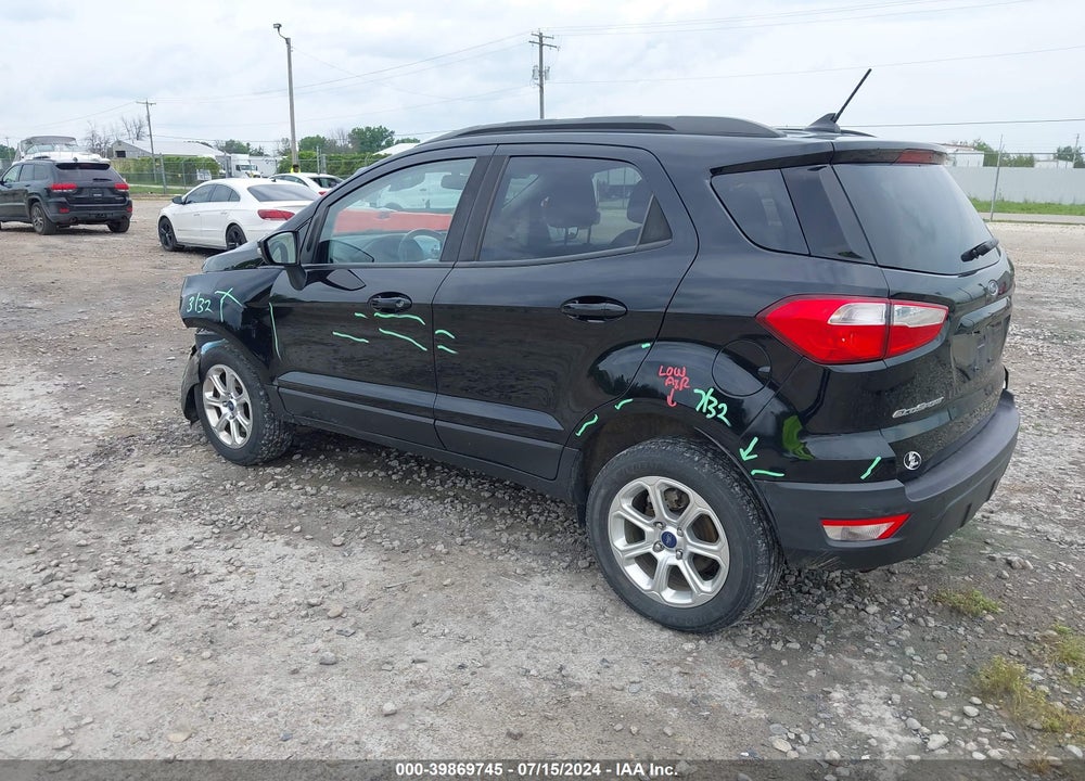2018 FORD ECOSPORT SE VIN: MAJ6P1UL1JC209656