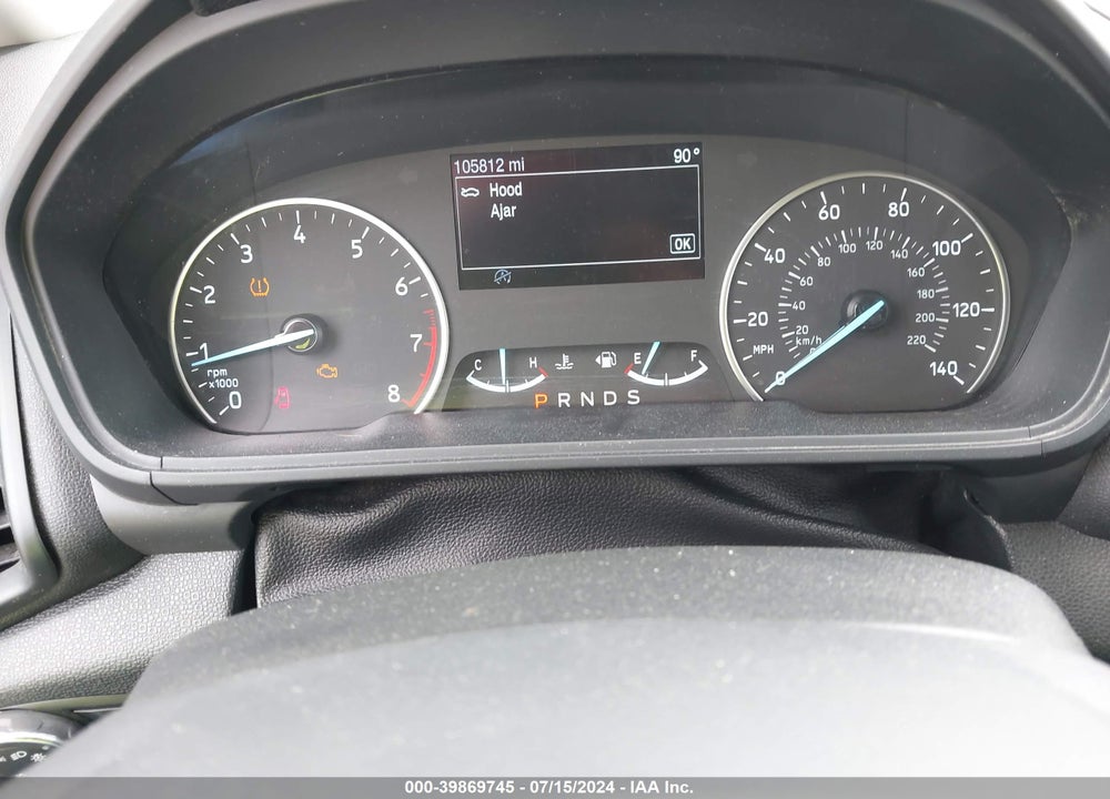 2018 FORD ECOSPORT SE VIN: MAJ6P1UL1JC209656