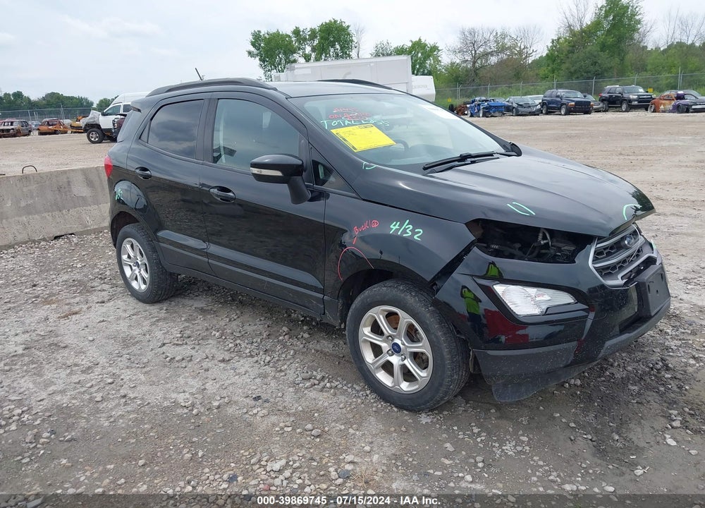 2018 FORD ECOSPORT SE VIN: MAJ6P1UL1JC209656
