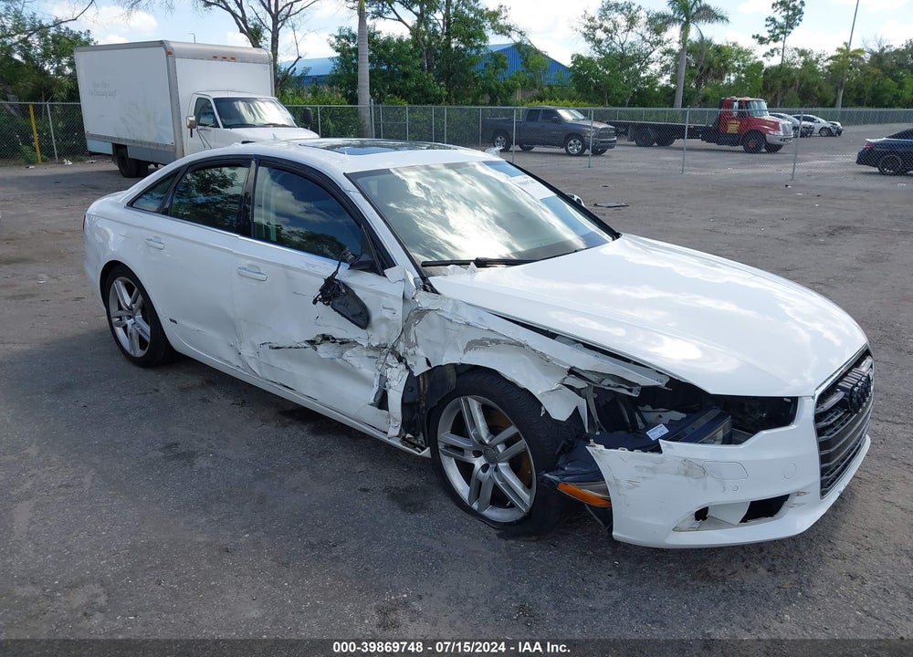 2014 AUDI A6 2.0T PREMIUM VIN: WAUDFAFC5EN093502