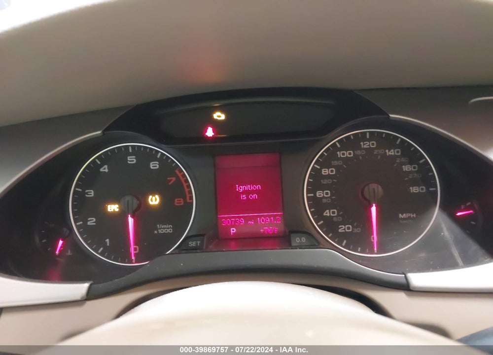 2009 AUDI A4 2.0T PREMIUM VIN: WAULF78K29N059722